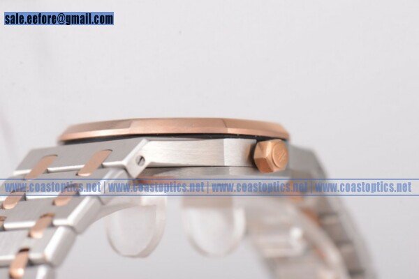 Perfect Replica Audemars Piguet Royal Oak Watch Two Tone 15400or.oo.1220or.09 (BP)